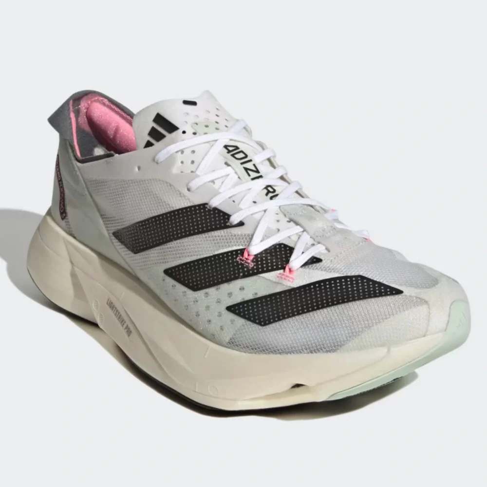 adidas Adizero Adios Pro 3 White / Night Metallic - Picture 2 of 7